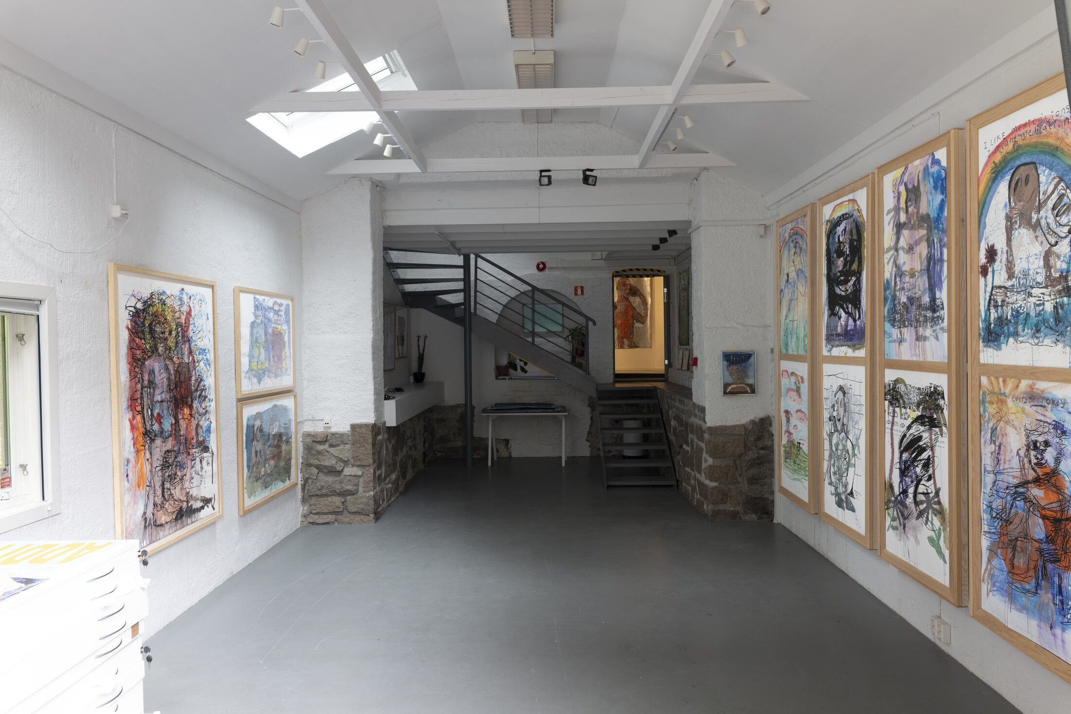 Image from Georg Óskar's exhibition I Am More Tired Than My Cat — from outside in